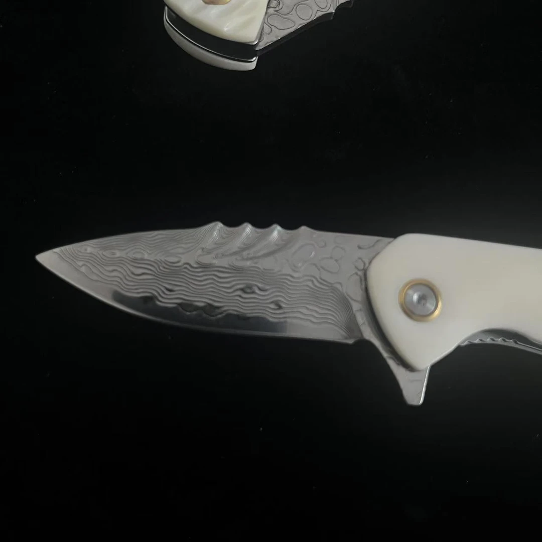 【锐掌】手工锻打大马士革水果刀