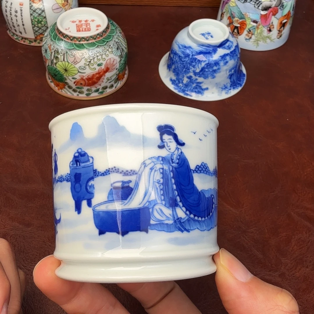 堂***德陶现代景德镇全手工全手绘陶瓷