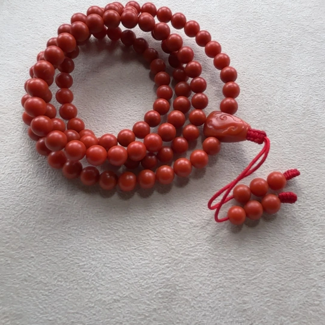 南红玛瑙6➕多圈未镶嵌酒*儿
