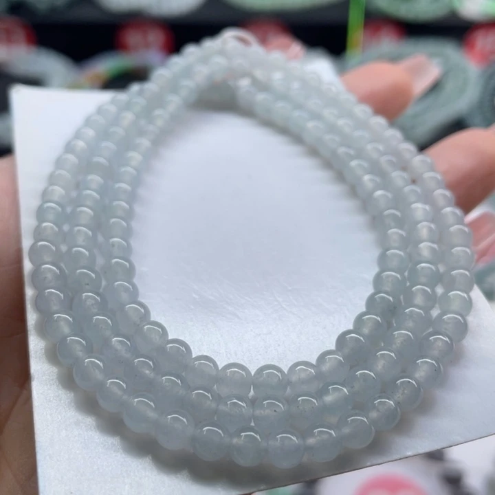 未镶嵌手链翡翠卡4.6