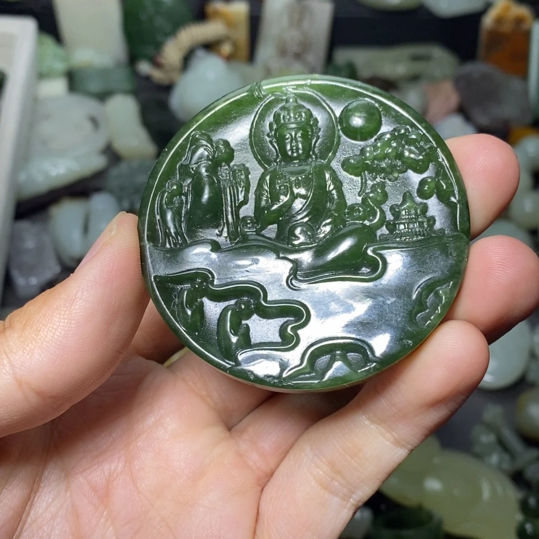 颈饰未镶嵌和田玉