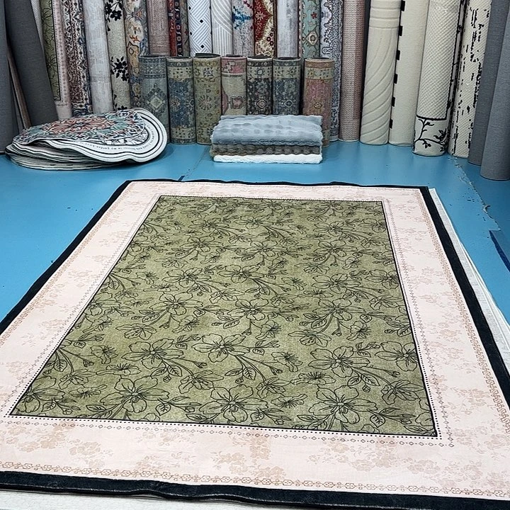 混纺200×300误差±1-3cm精编细砂仿羊绒棉布底微瑕