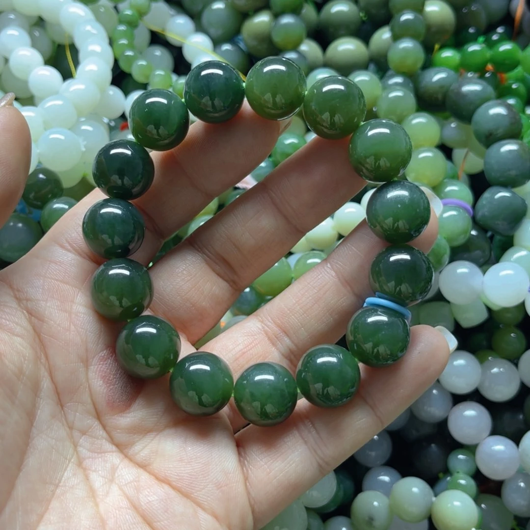 和田玉手链未镶嵌