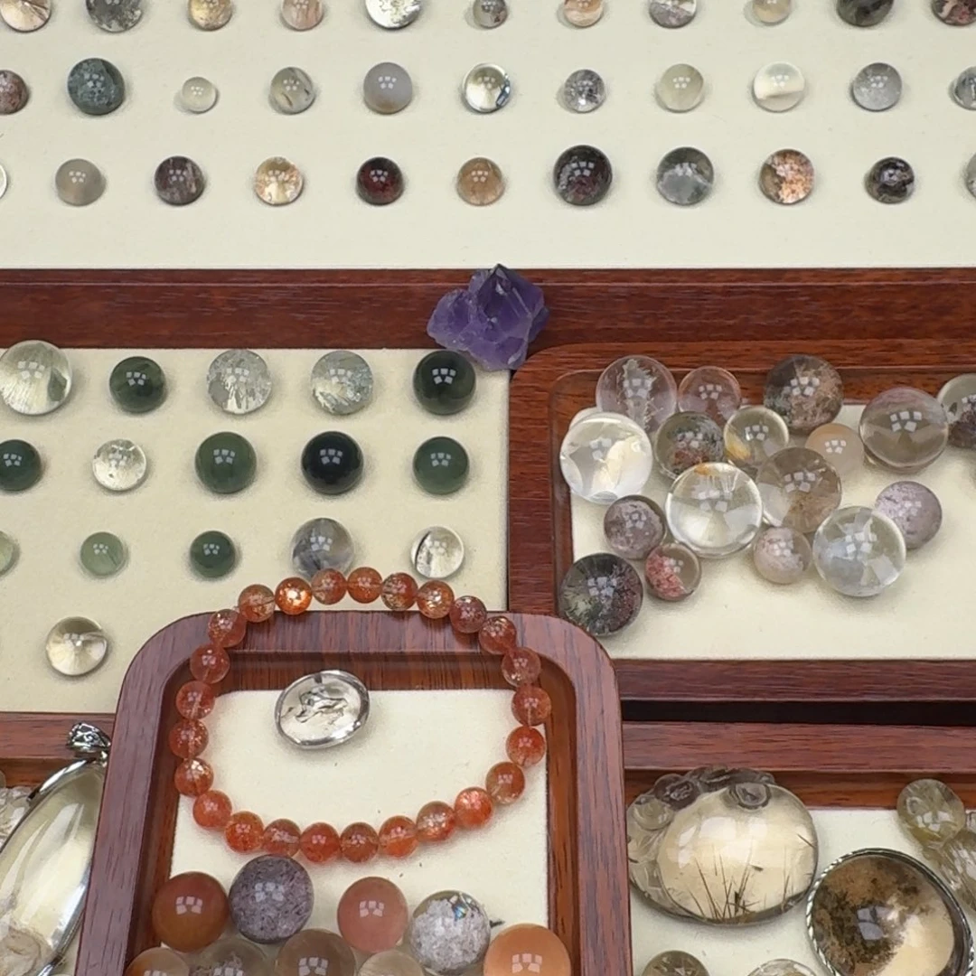 珠宝半成品水晶未镶嵌