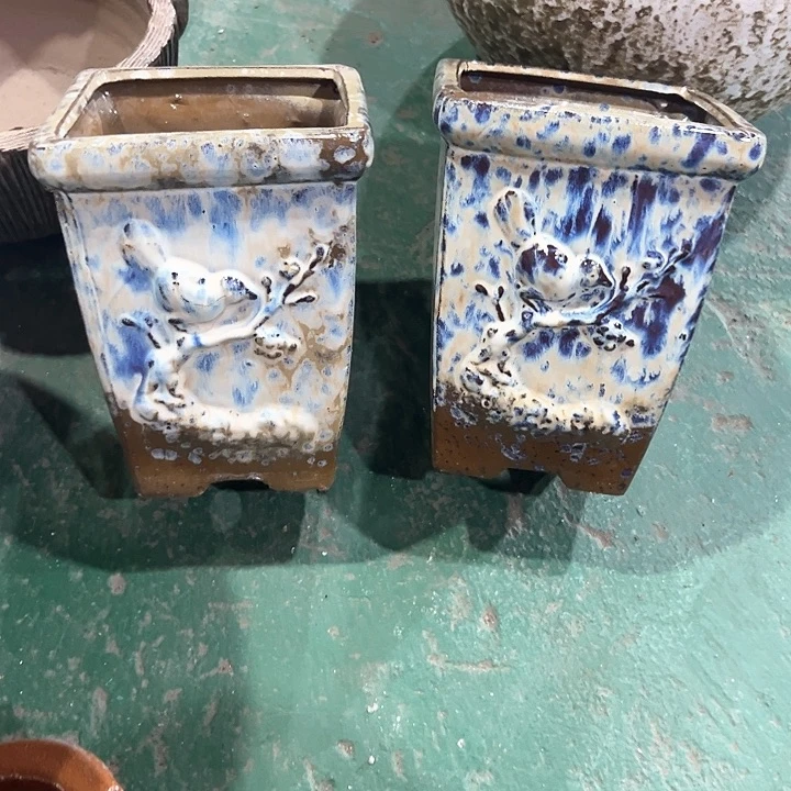 紫砂花盆次品次品次品