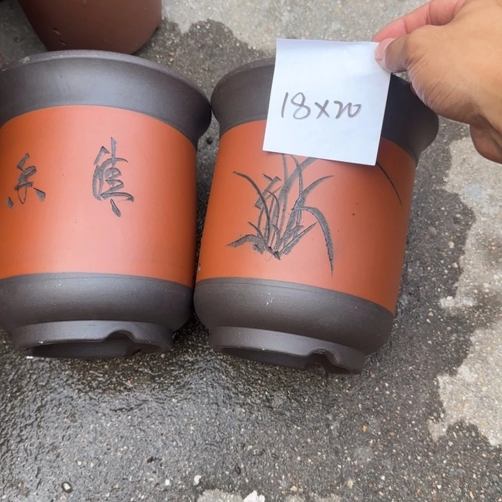 紫砂花盆特价商品