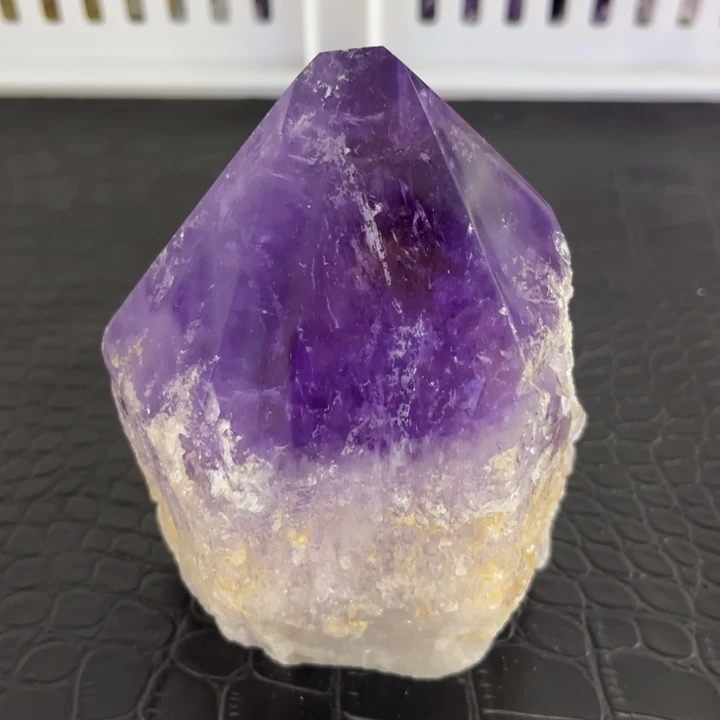 未镶嵌发饰水晶大牙紫晶柱