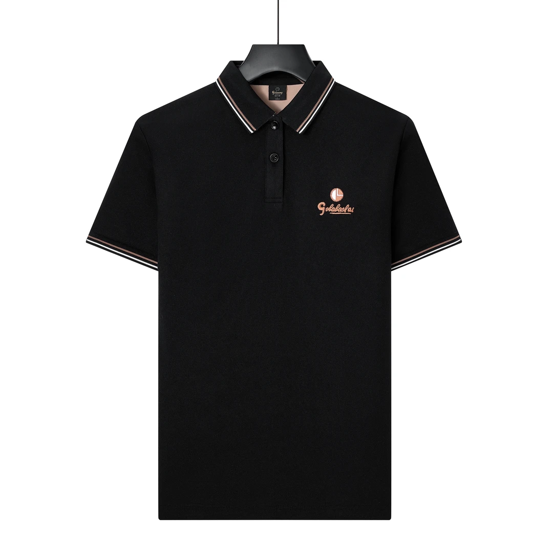 男士时尚翻领短袖25928