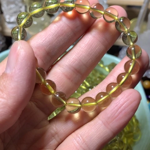 水晶手串未镶嵌自*手串