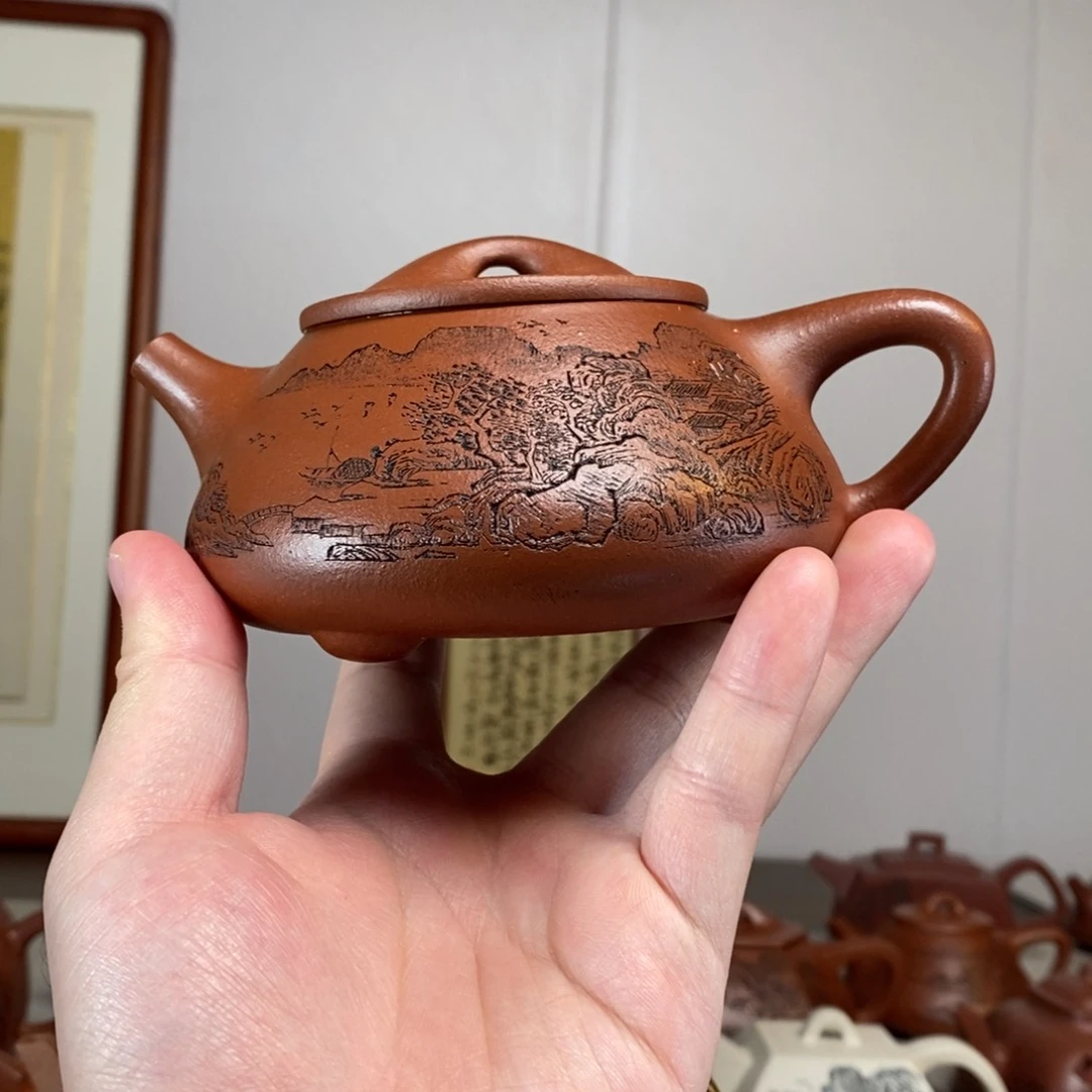 茶壶紫砂原矿泥料传统工艺制作