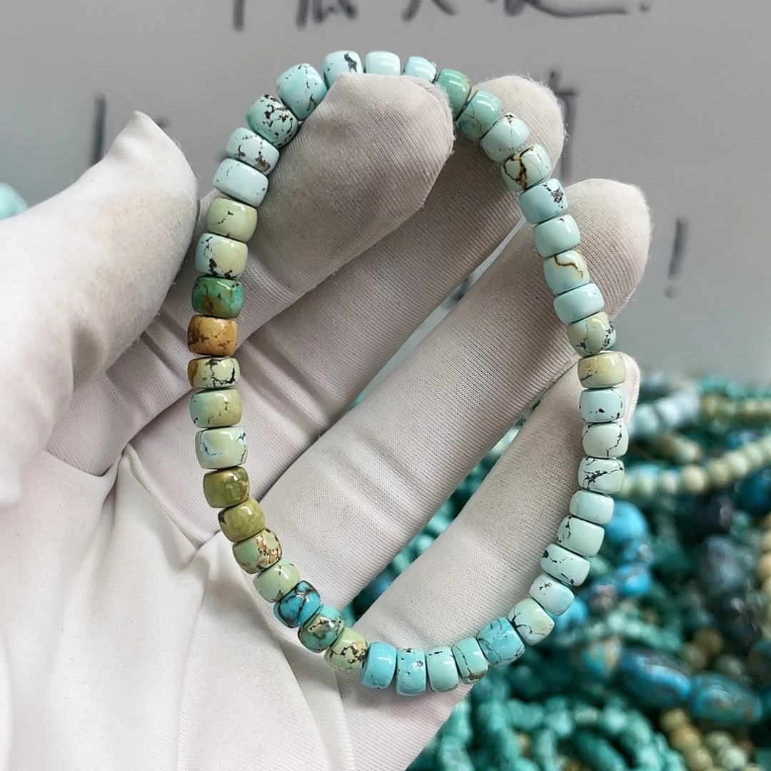 【闪购商品】绿松石珠宝奇石未镶嵌卡5