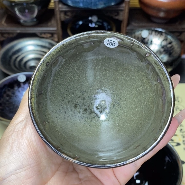 一***爷茶盏建窑建盏主人杯