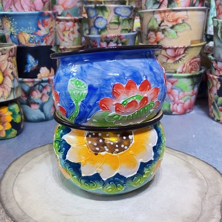 景德镇艺术手绘作品