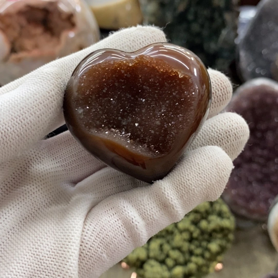 水晶特价特价爱心未镶嵌初*