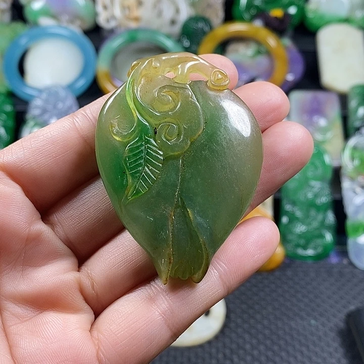 紫金钵盂菩提吊坠