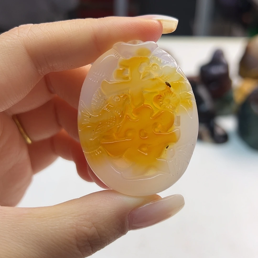 玛瑙/玉髓未镶嵌颈饰