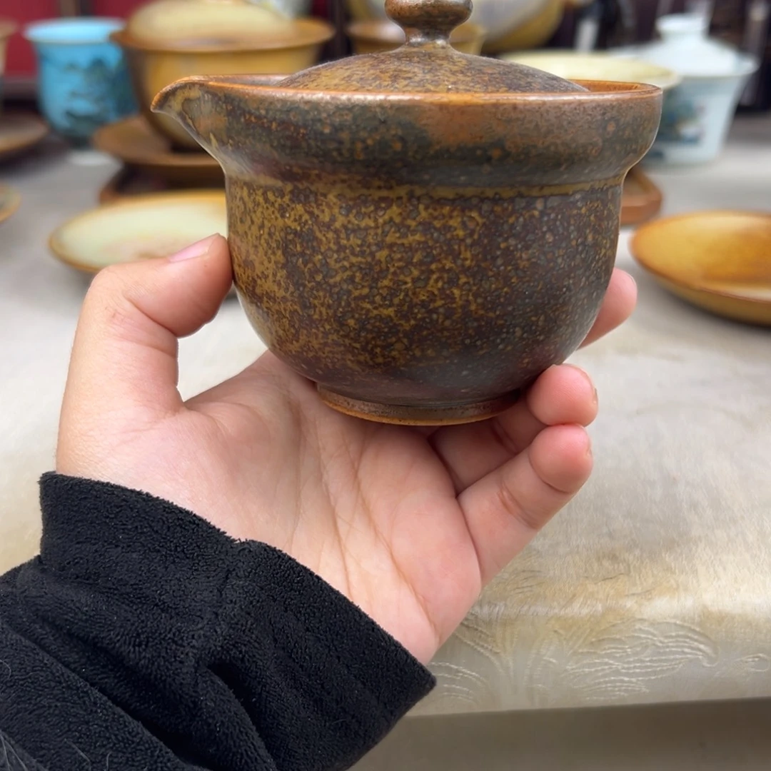 杯纯手工柴烧主人杯