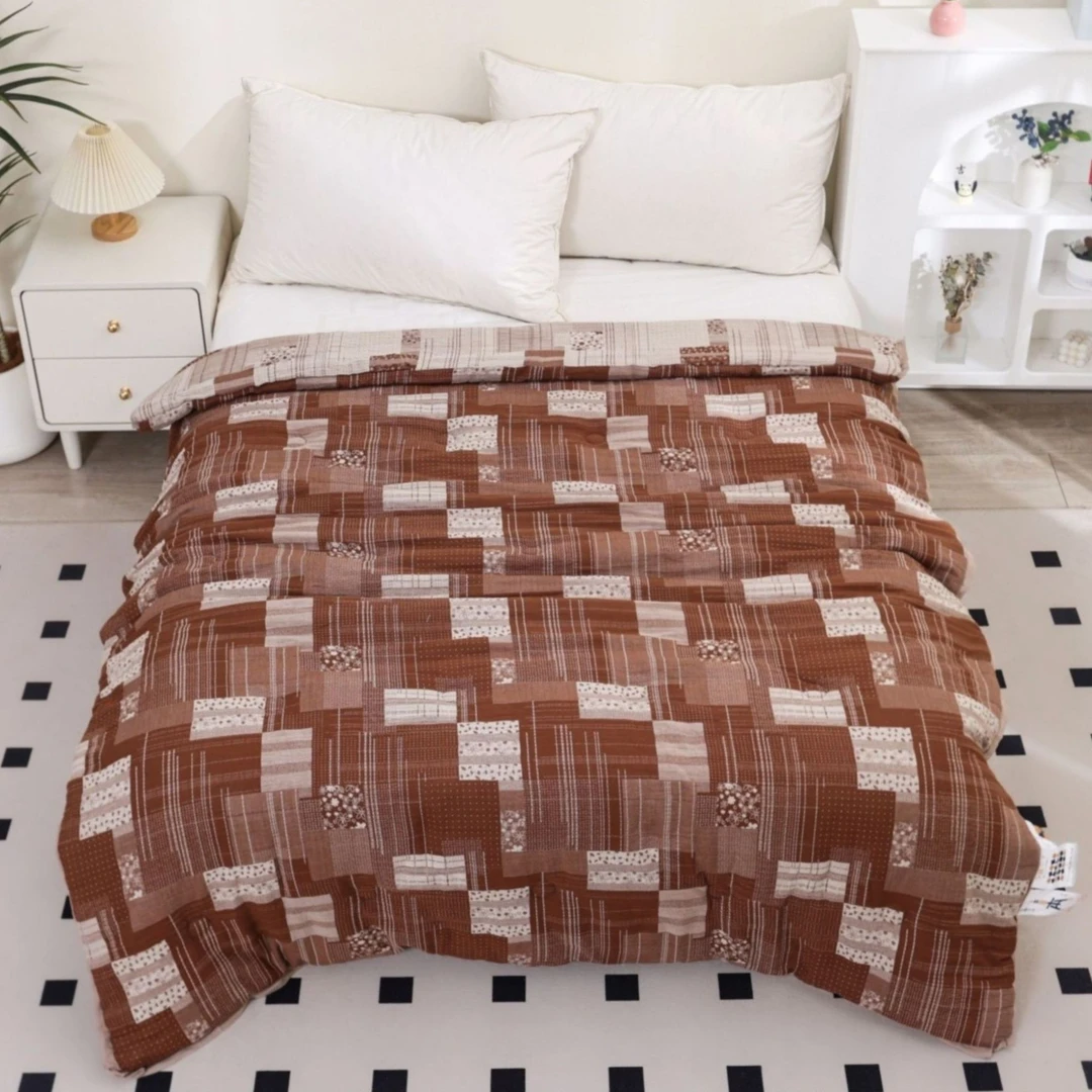 XDONGY（冬云家纺） 高端亲肤柔软蓄热 行简咖 小抱被