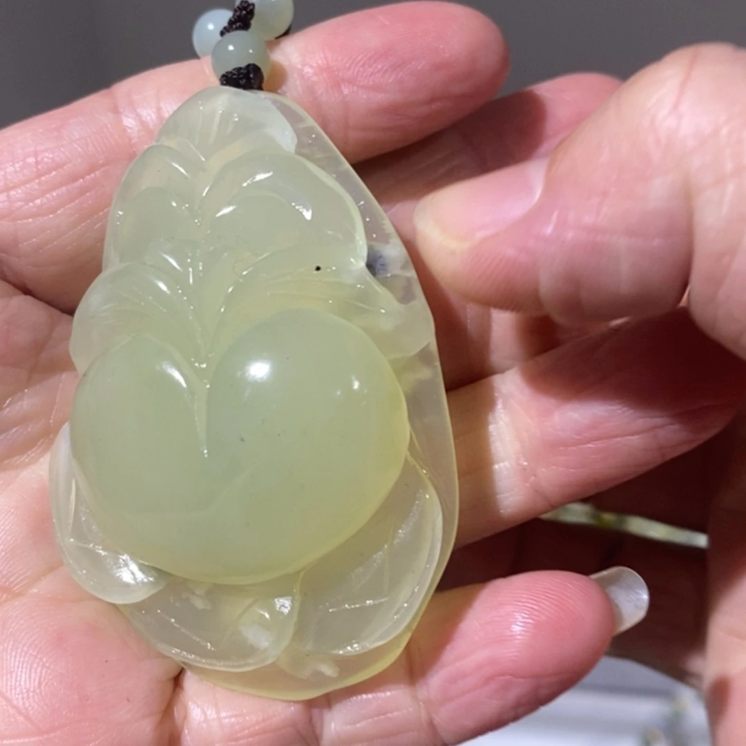 【闪购商品】岫玉毛衣链未镶嵌