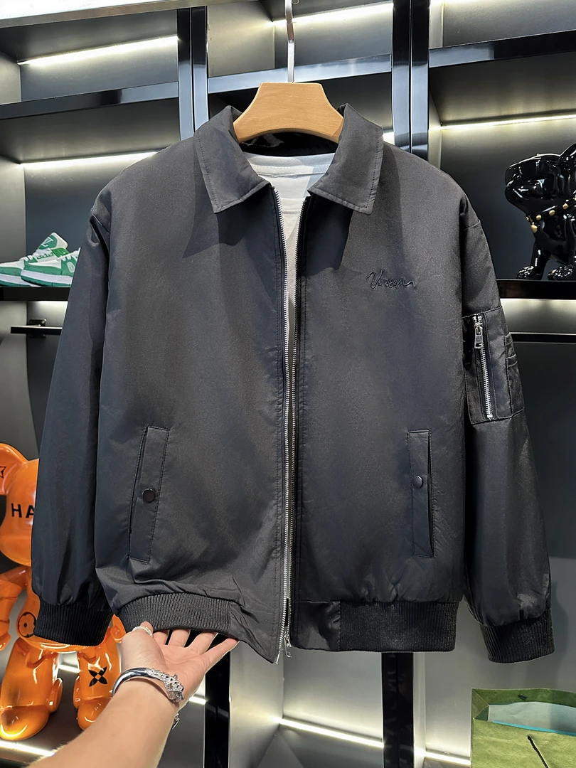 飞行员美式2025秋冬季夹克保暖棉服外套男卡哈特复古ma1短款上衣