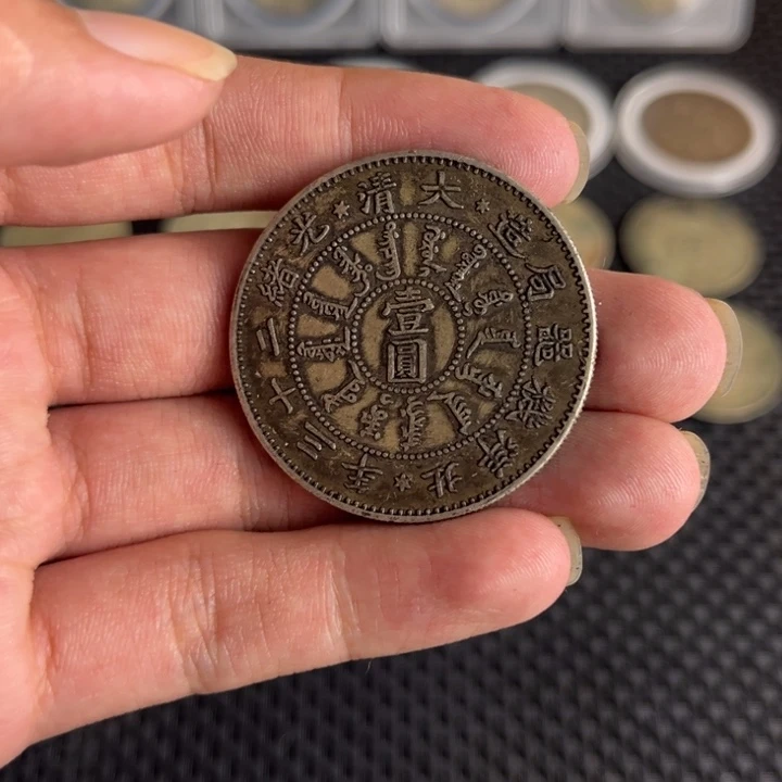 金属大头龙洋船洋工艺品