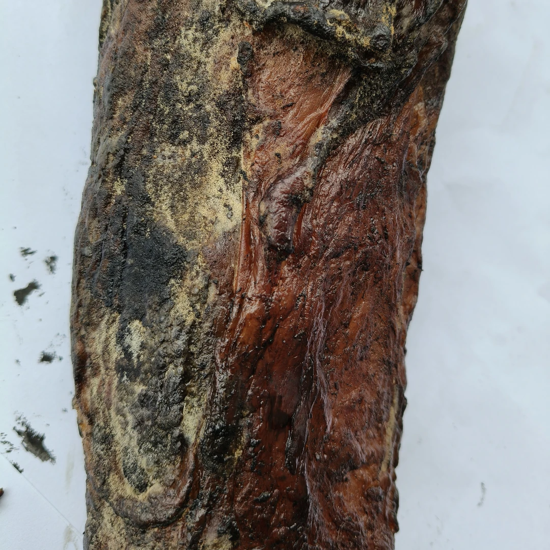 农家传统柴火烟熏腊肉