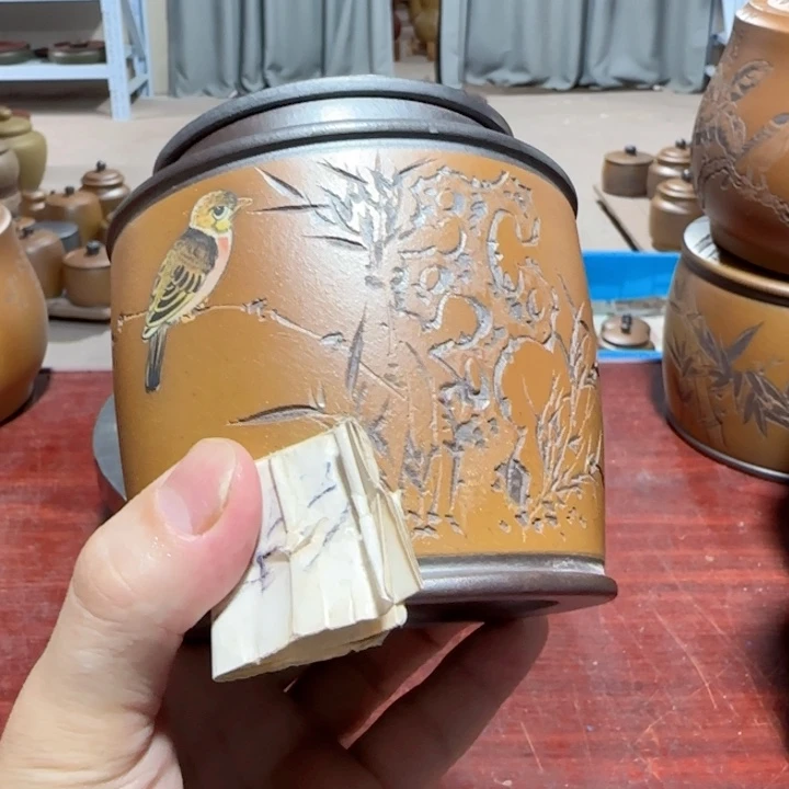 点***寞紫砂茶叶罐。。。。。。。。。