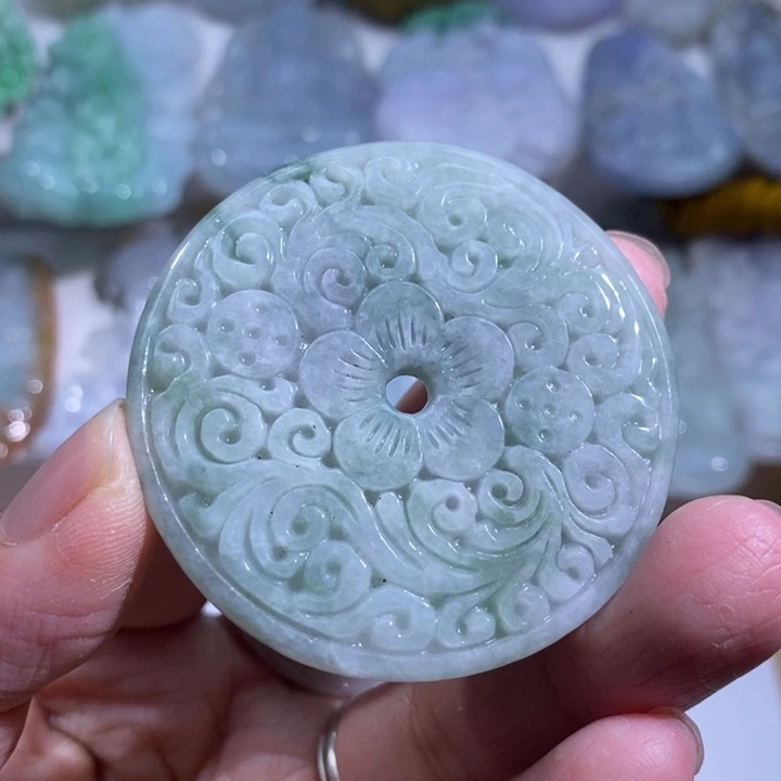 【闪购商品】颈饰未镶嵌翡翠仿古