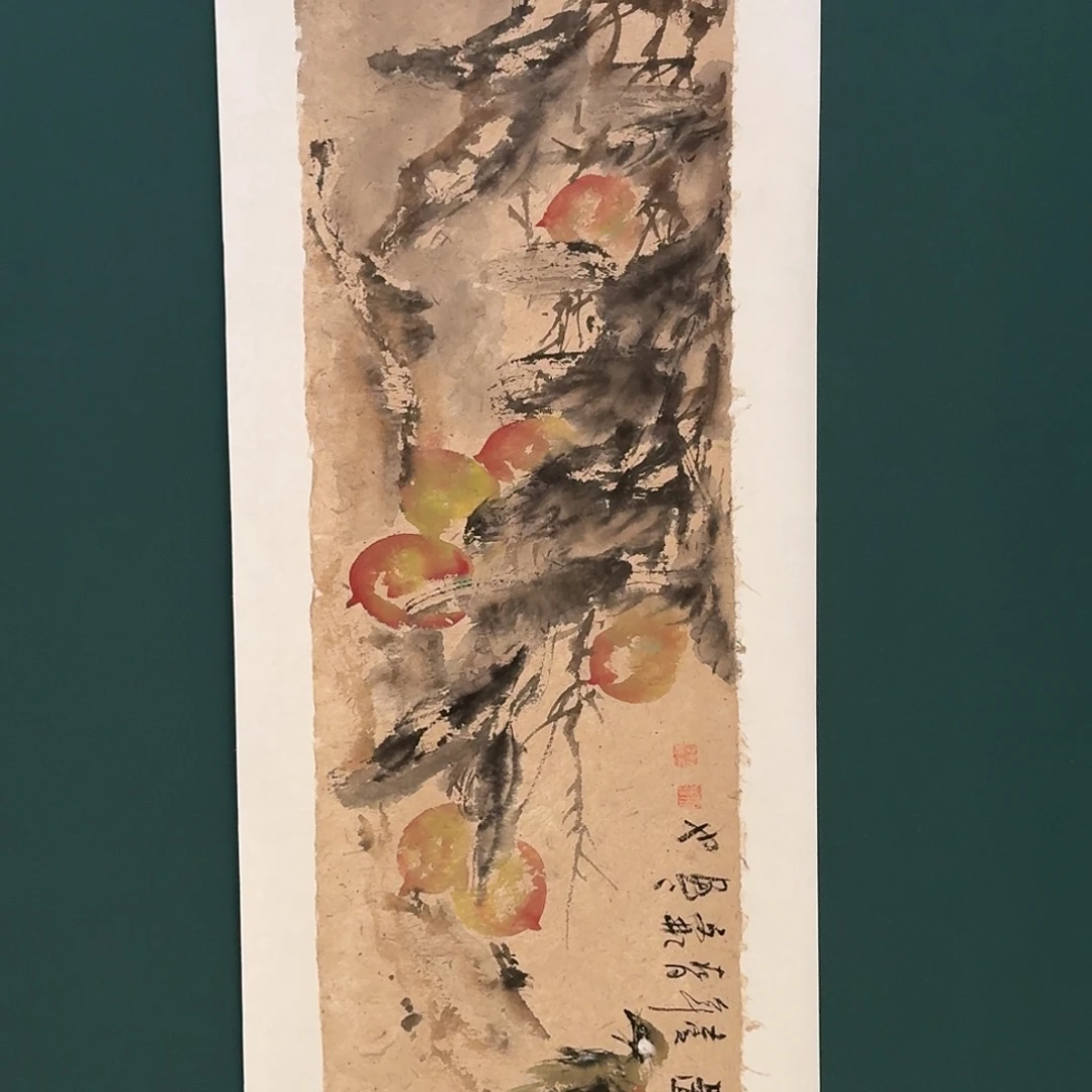 书法溥文彬的国画作品