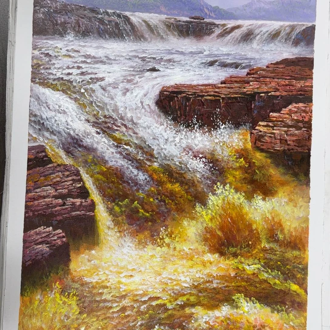 油画加油加油努力加油加油加油