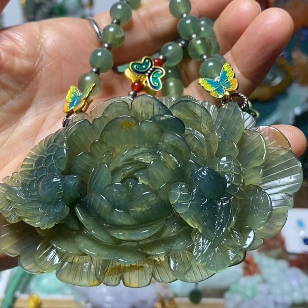 【闪购商品】翡翠吊坠(赠链)未镶嵌