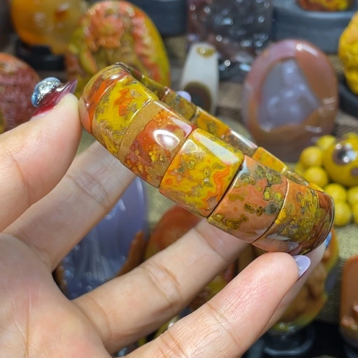 玛瑙/玉髓未镶嵌珠宝奇石品质手牌248福利