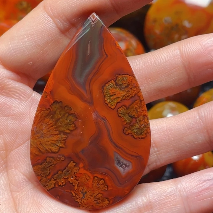 玛瑙/玉髓战国红玛瑙挂件未镶嵌郭****1