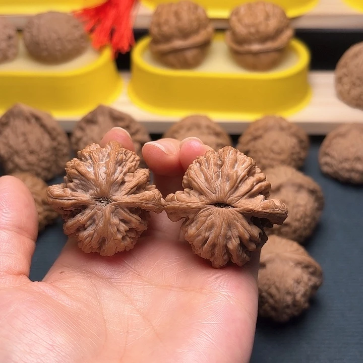 文玩核桃把件40麦穗