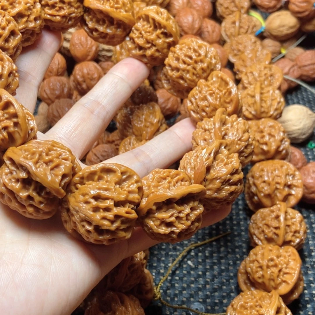 铁***狼文玩核桃手串盘山手串