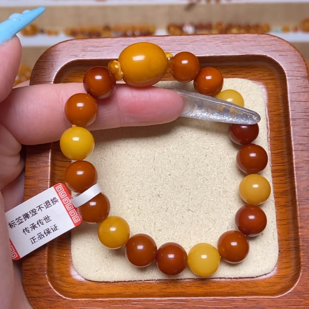 【闪购商品】未镶嵌蜜蜡手链手串