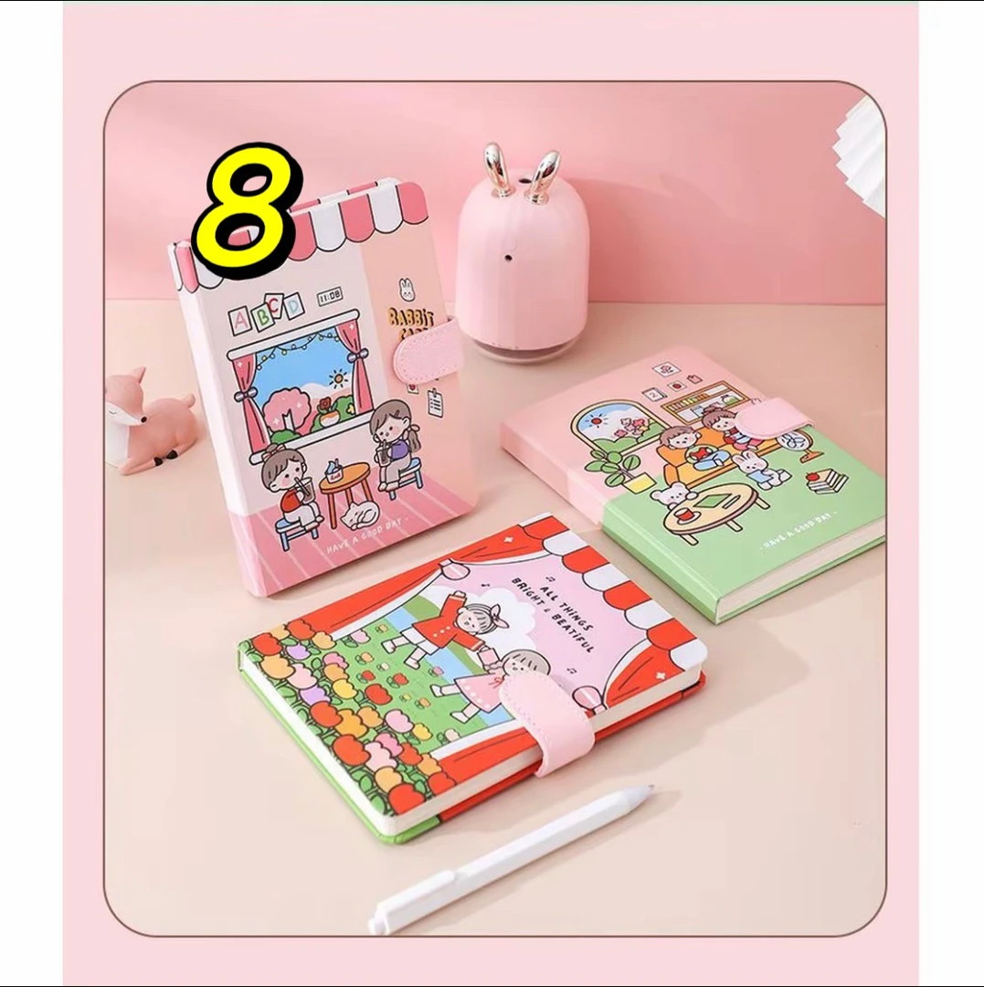 8号文具:文具,贴纸,本子,笔类,套装【以直播间展示为主】