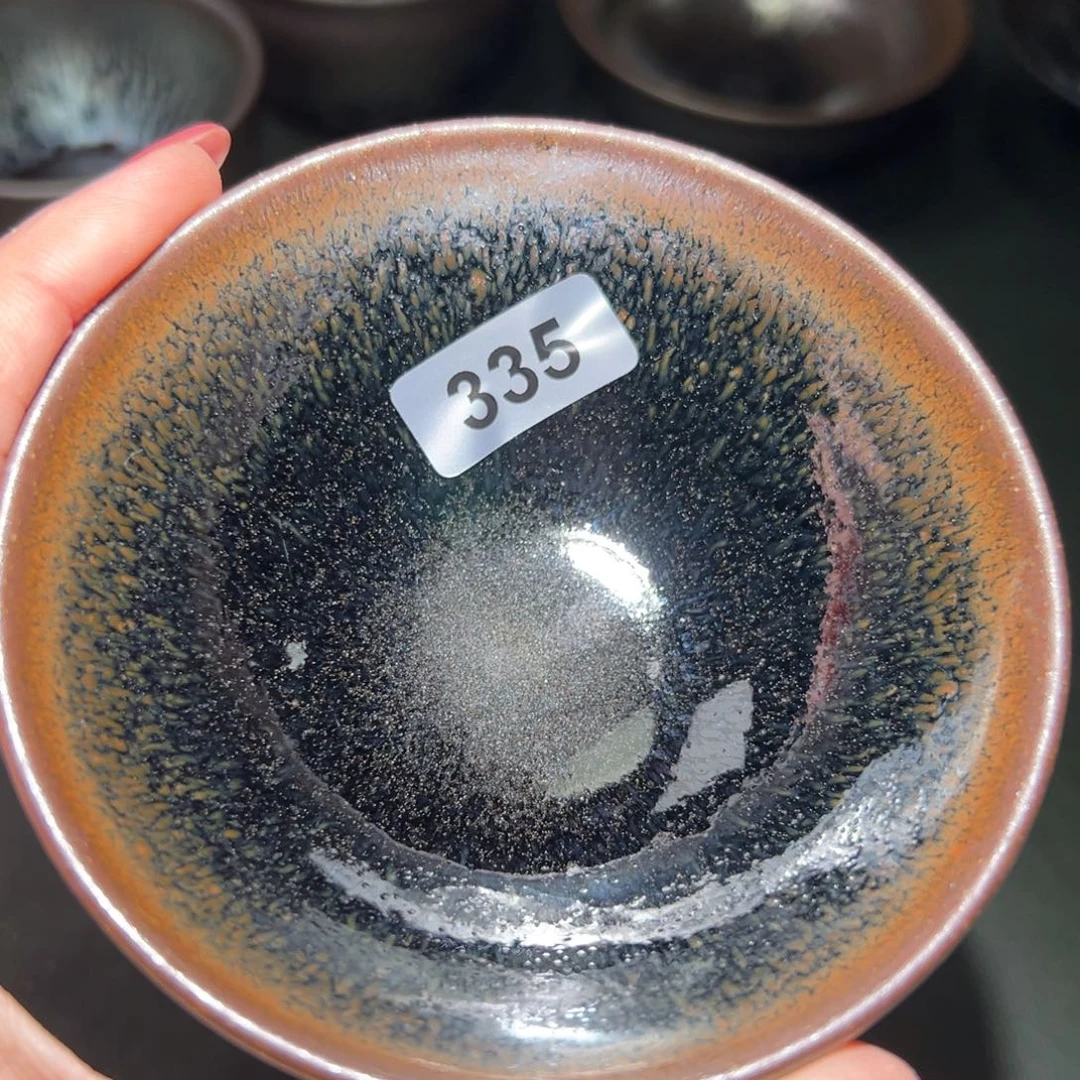 岁***河茶盏全手工原矿原釉建盏