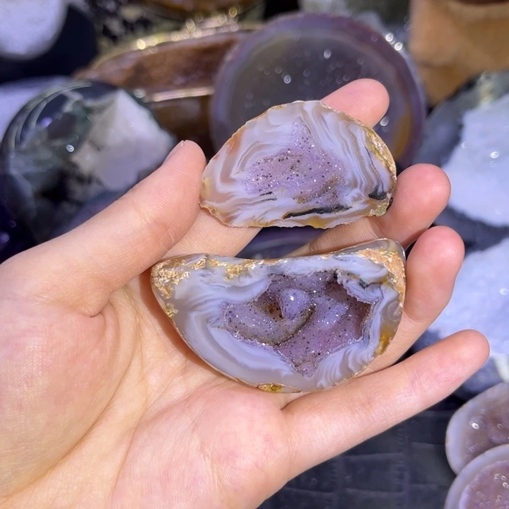 特价紫晶盆未镶嵌水晶