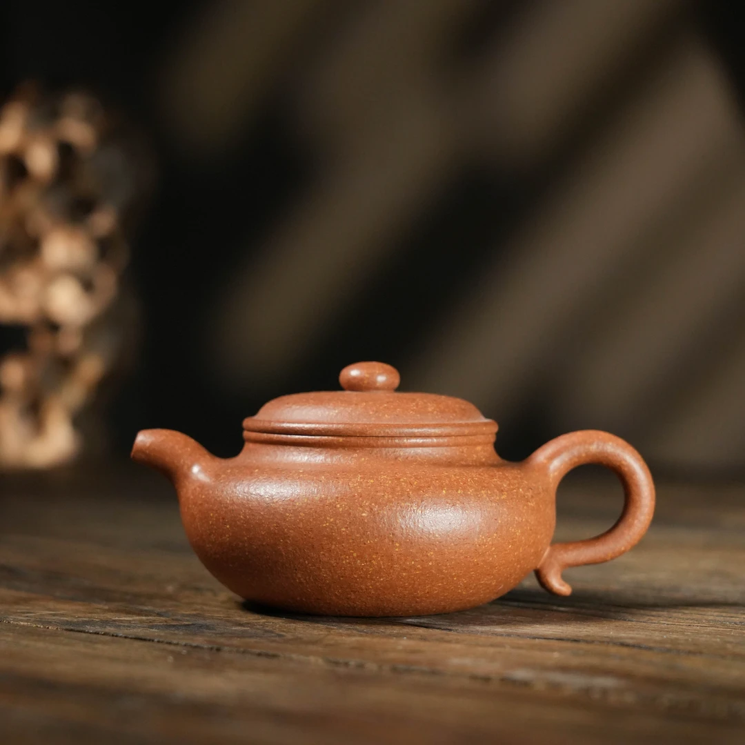 原矿黄沉香【仿古】200cc HCX 宜兴紫砂壶