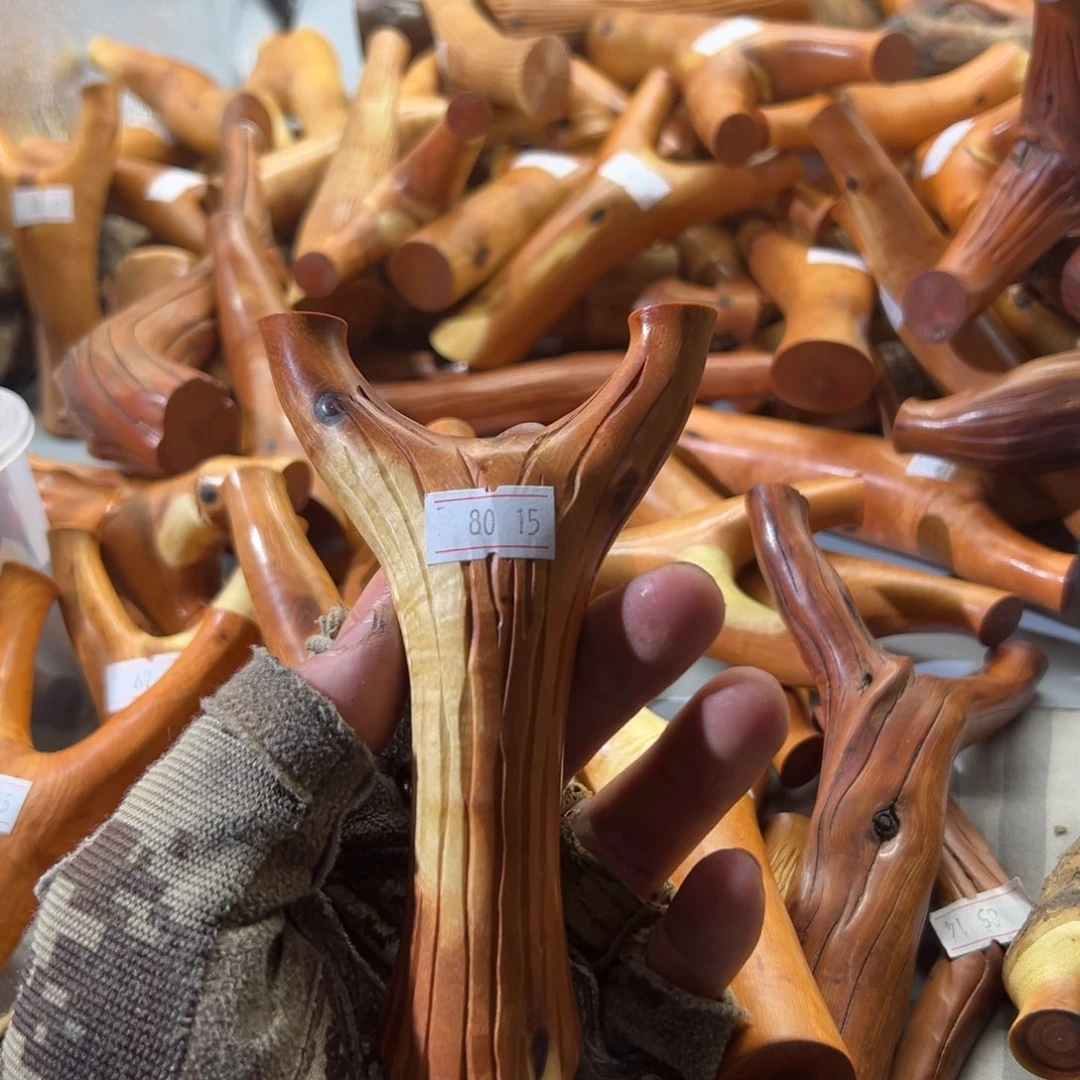 火琉璃树杈木弓手工