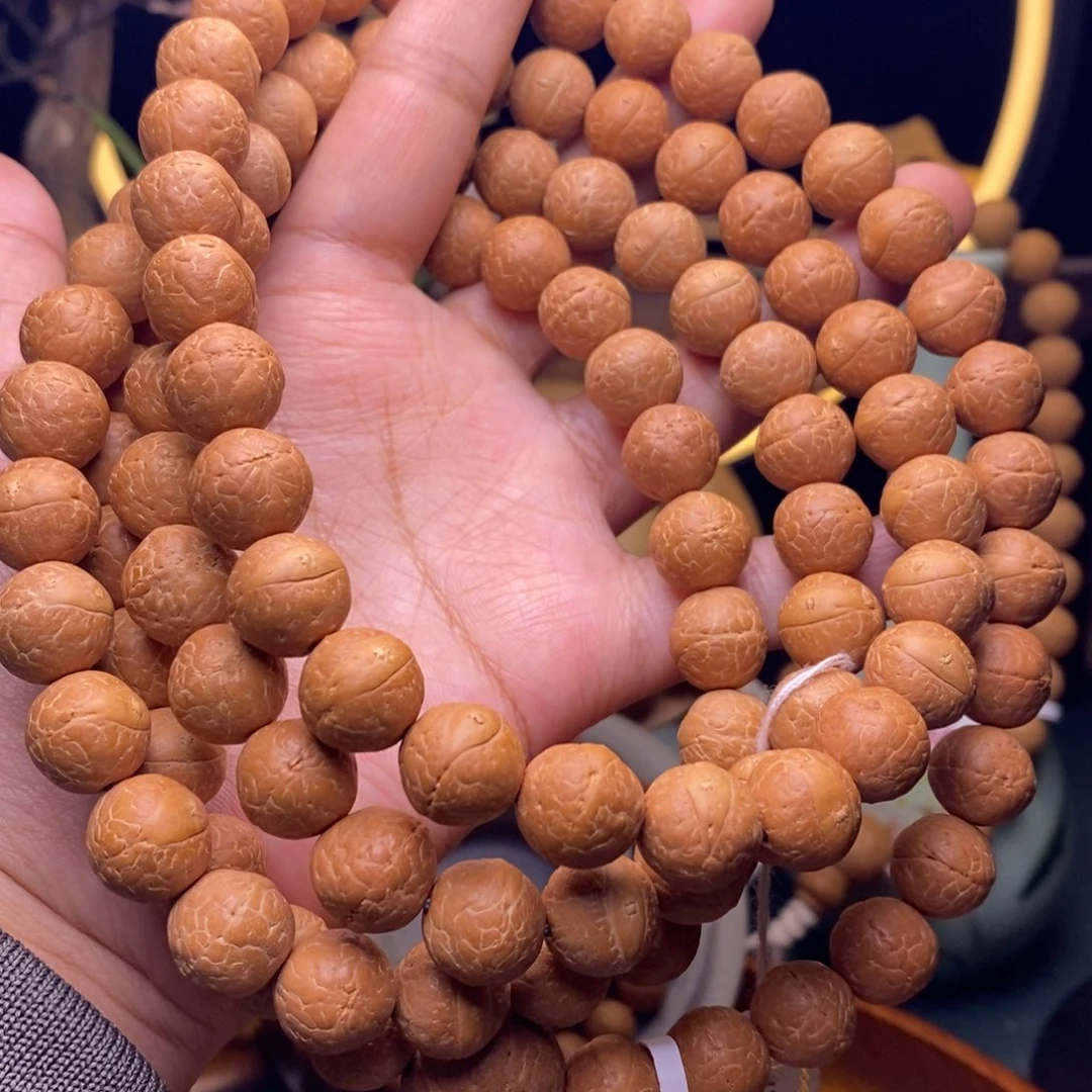 张***铭凤眼菩提手串12➕脖挂108新籽