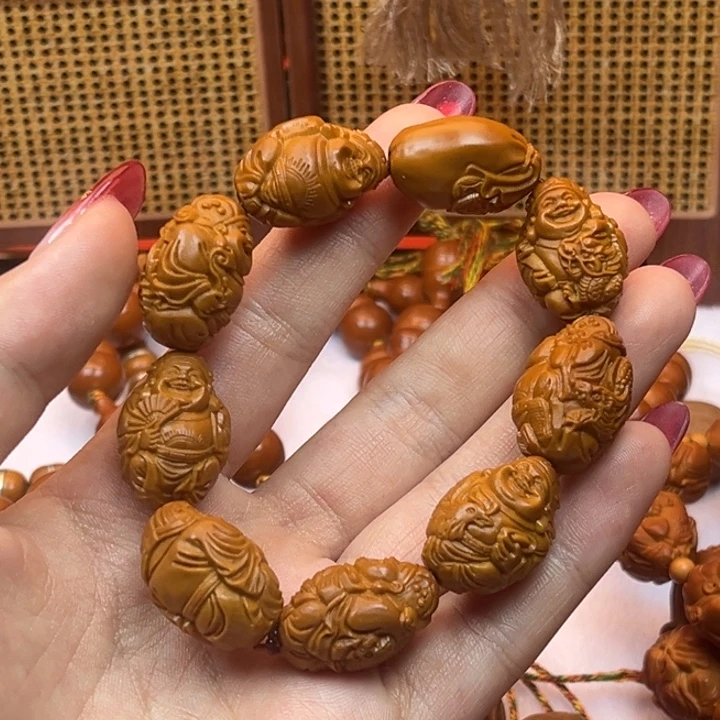手串/手链橄榄核瑞兽财神