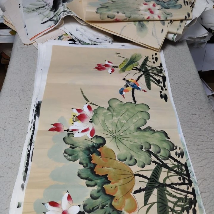 柒***婳国画国画花鸟花鸟国画