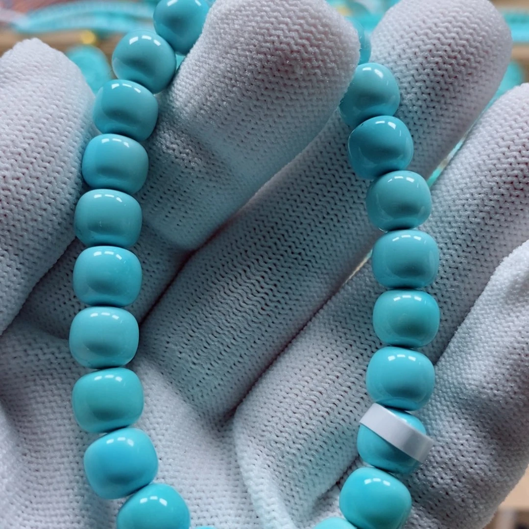 绿松石珠宝奇石未镶嵌蛋*