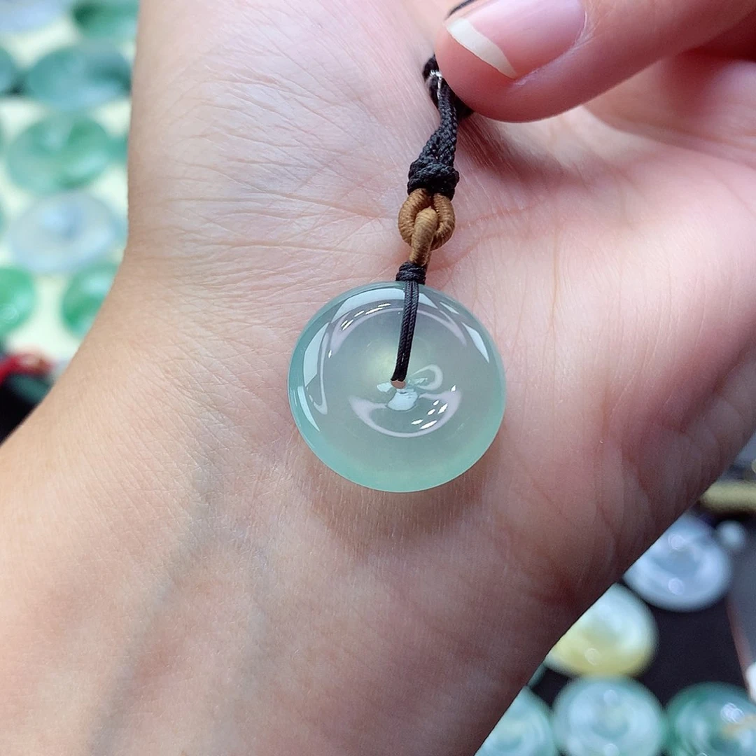 翡翠颈饰未镶嵌2尺寸19-5.1