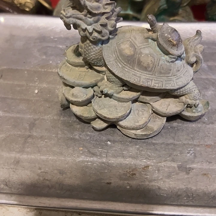 黄铜摆件，文房工艺品摆件