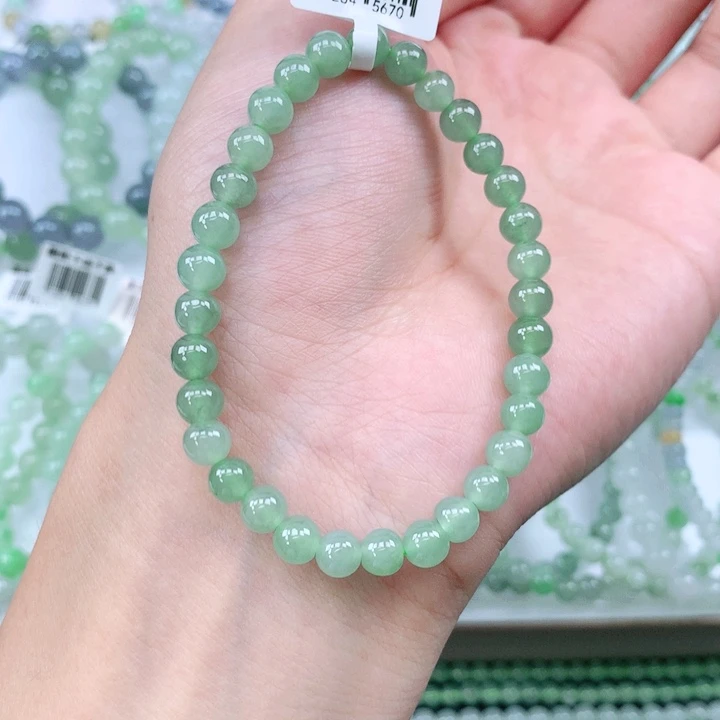 未镶嵌手链翡翠翡翠