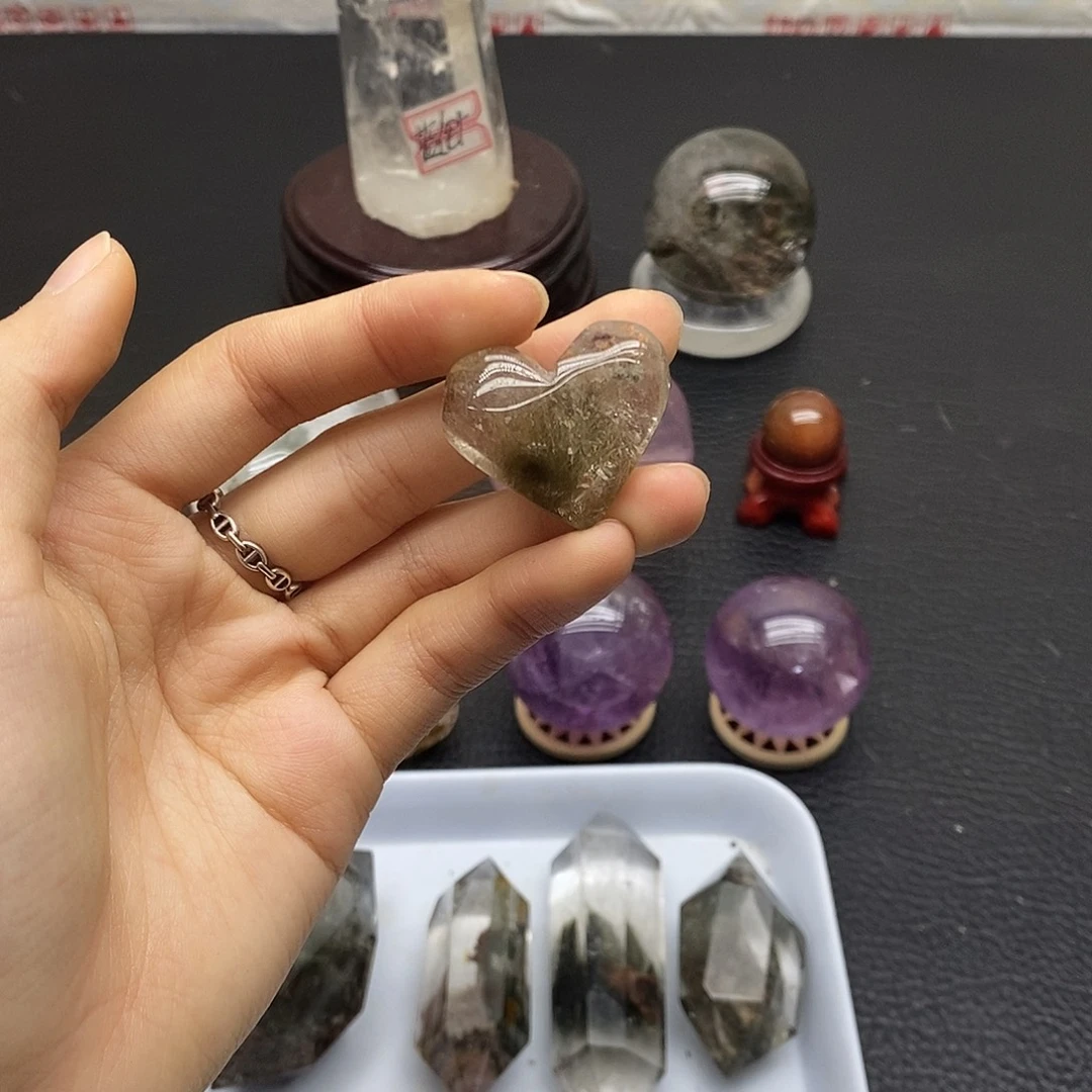 水晶未镶嵌珠宝半成品93水晶石