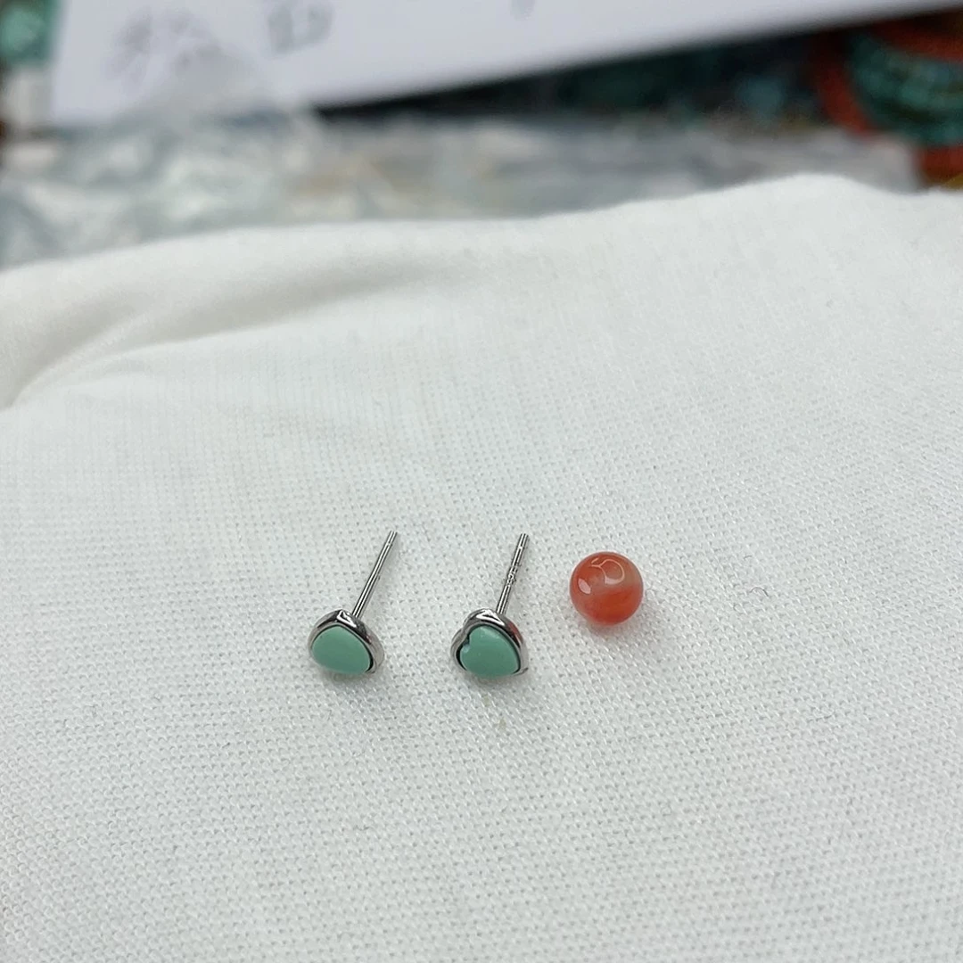 南红玛瑙珠宝奇石银S925镶嵌